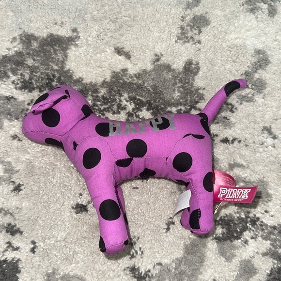 Victoria secret pink dog in purple with polka dots - Picture 2 of 6